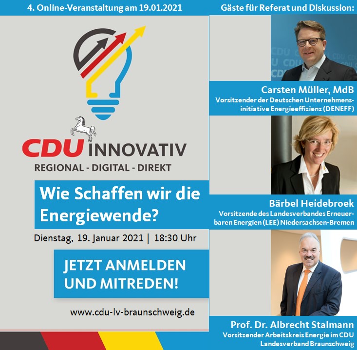 CDU Innovativ zur Energiewende